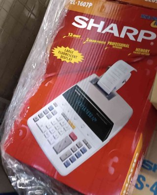 Lote Calculadoras SHARP.