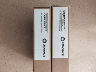 2 Focos LED Downlight Slim SQ 210