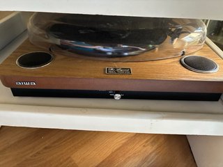 Tocadiscos Aiwa LPS-25WD Madera Bluetooth