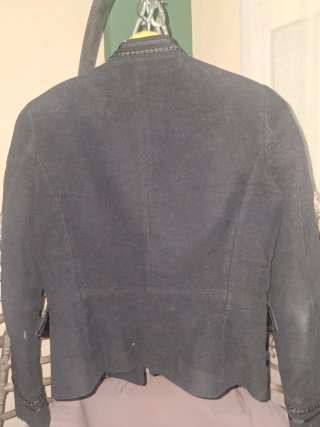 Americana Zara Basic terciopelo