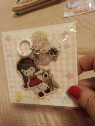 Llavero Hello Kitty con figuras