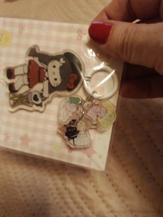 Llavero Hello Kitty con figuras