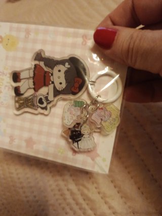 Llavero Hello Kitty con figuras