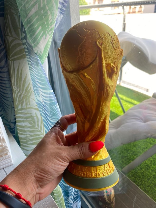 Réplica Copa del Mundo 25 cm