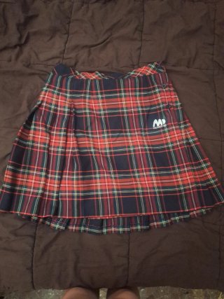Falda de cuadros colegial MD Talla 20