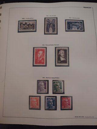 Sellos Colección Francia