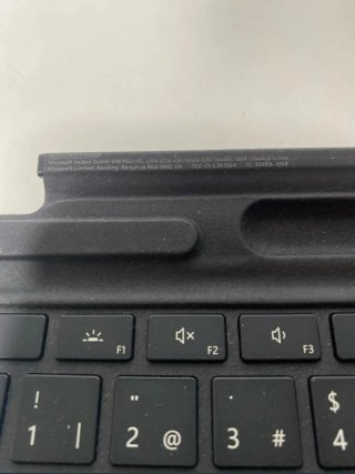 Teclado Microsoft Surface Pro Nero