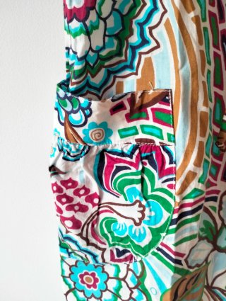 Blusa Talla S Estampada Crochet