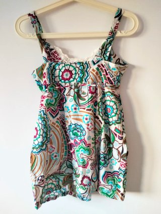 Blusa Talla S Estampada Crochet