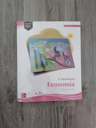 Libro economía 1º bachillerato
