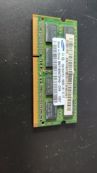 Pack 5GB RAM Portátil DDR3 (2x2GB + 1GB)
