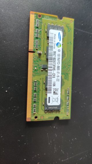 Pack 5GB RAM Portátil DDR3 (2x2GB + 1GB)