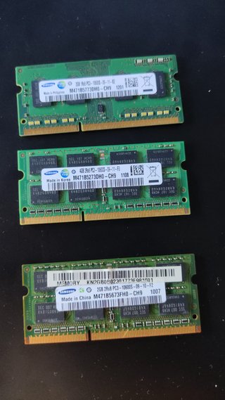 Pack 8GB RAM Portátil DDR3 1333MHz Samsung