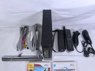 Consola Nintendo Wii Negra + Juegos y Accesorios