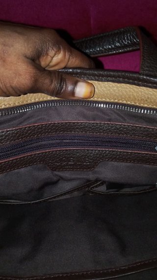 Bolso Loewe Vintage Piel Beige y Marrón