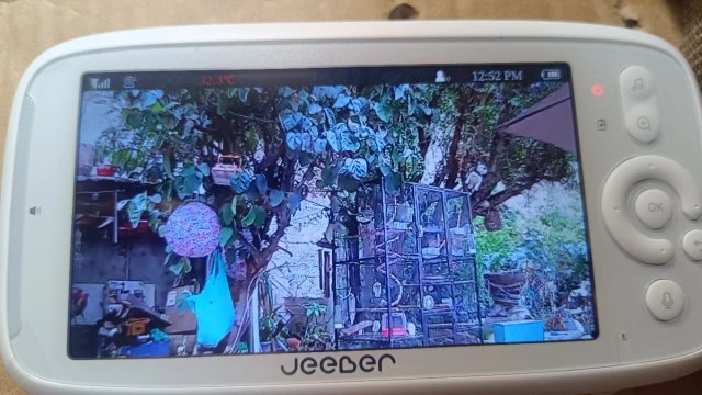 Baby Monitor Jeeber VB805 Pro con app