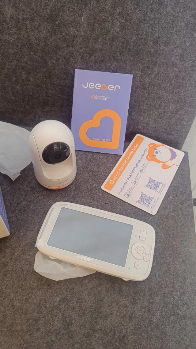 Baby Monitor Jeeber VB805 Pro con app