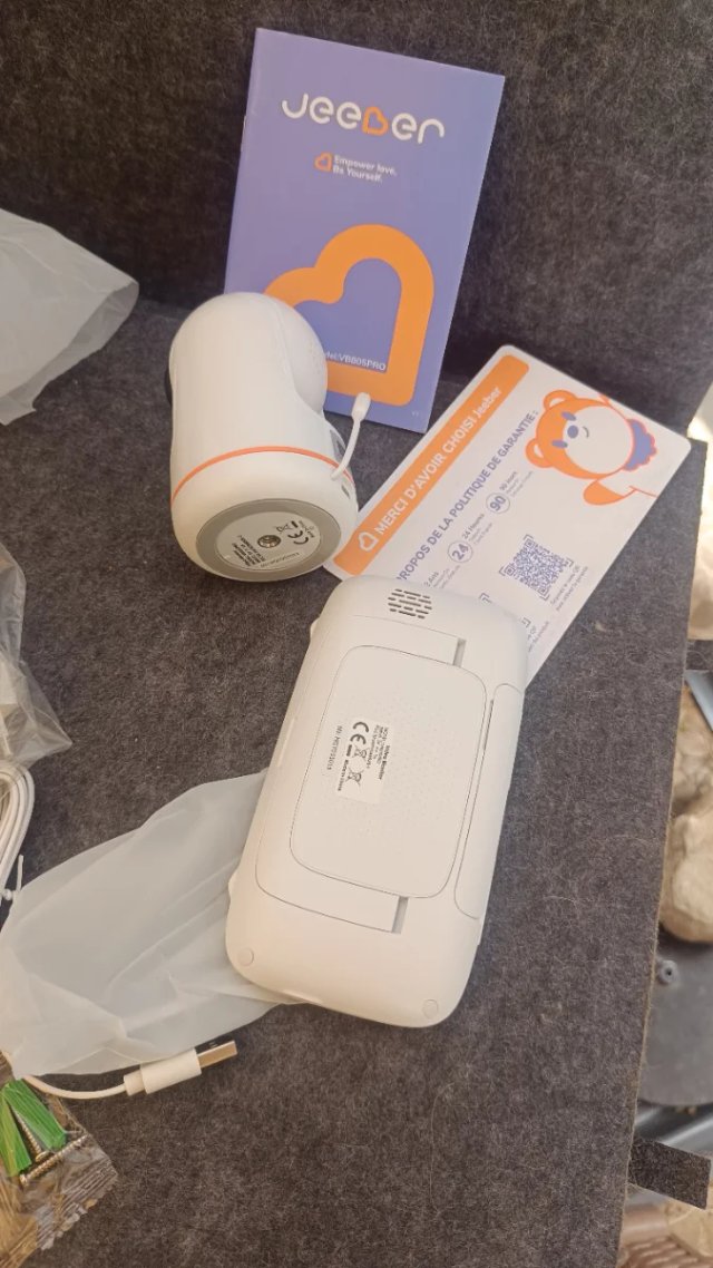 Baby Monitor Jeeber VB805 Pro con app