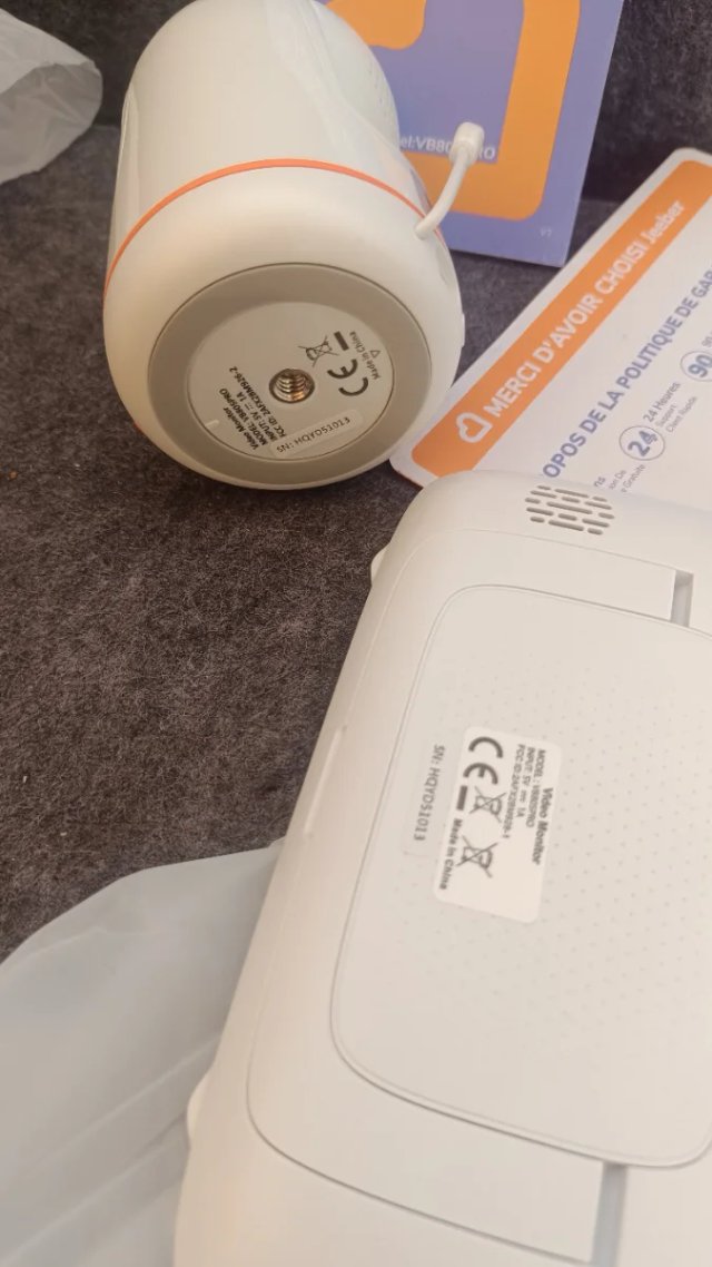 Baby Monitor Jeeber VB805 Pro con app