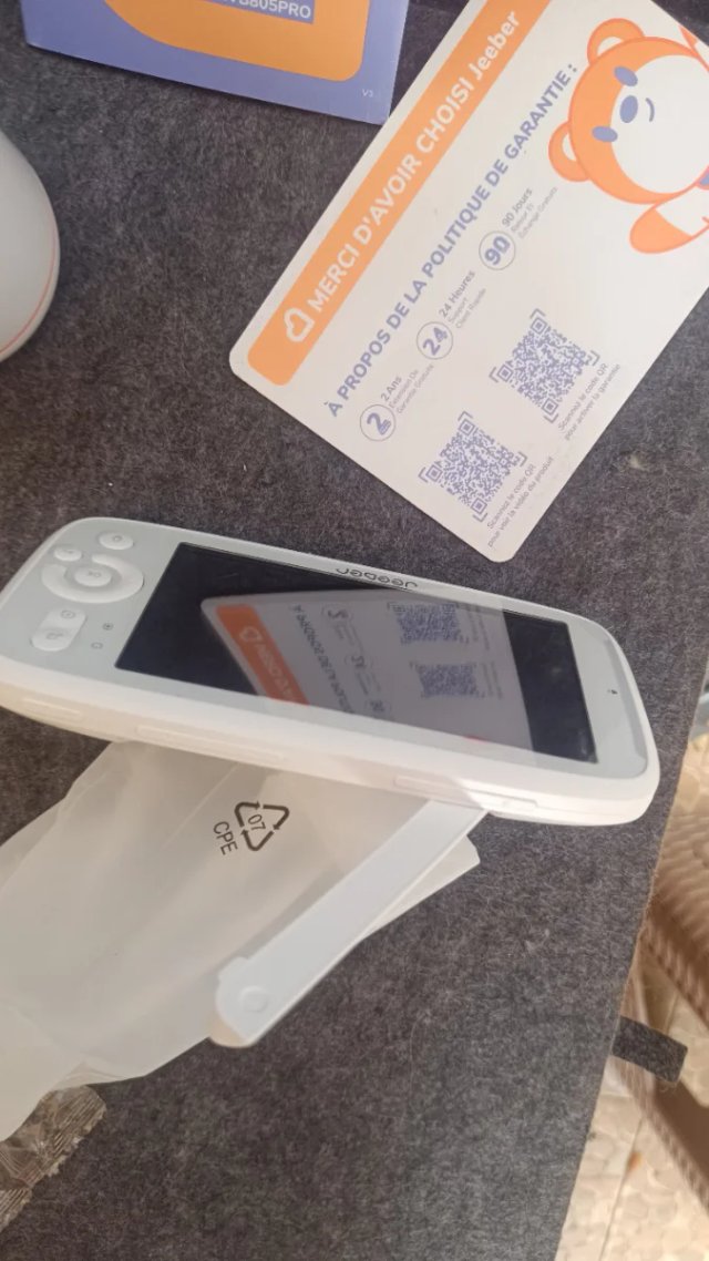 Baby Monitor Jeeber VB805 Pro con app