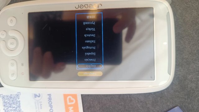 Baby Monitor Jeeber VB805 Pro con app