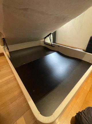 Cama 140x200 con Canapé y Colchón