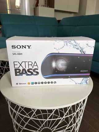 Cassa Sony SRS-XB41 Bluetooth Nera