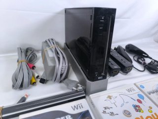 Consola Nintendo Wii Negra + Juegos y Accesorios