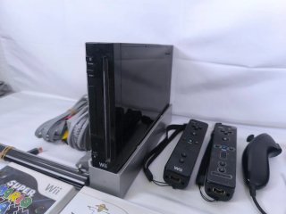 Consola Nintendo Wii Negra + Juegos y Accesorios
