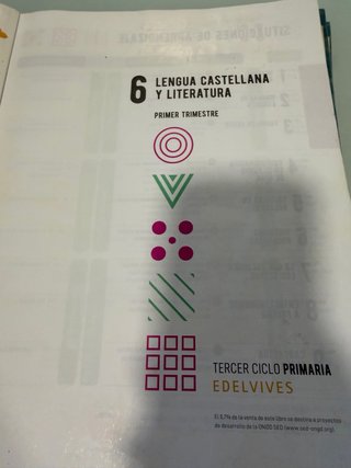 Lengua Castellana y Literatura 6, Tercer Ciclo ...