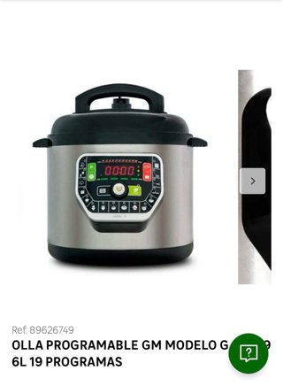 Olla Programable GM Modelo G