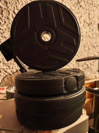 4discos de pesa 2.5 kg