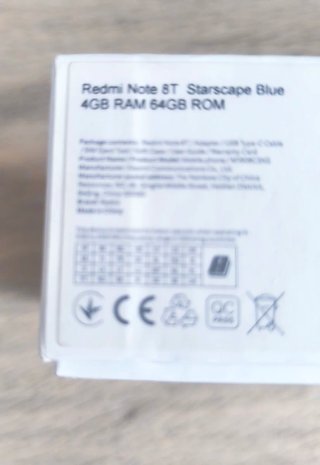 Xiaomi Redmi Note 8T 64GB