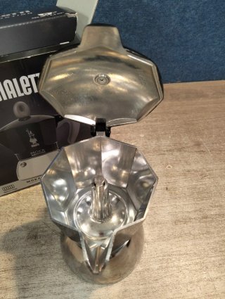 Bialetti Cafetera Moka de Inducción 6 tazas