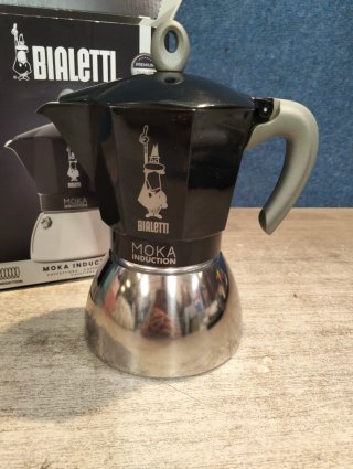 Bialetti Cafetera Moka de Inducción 6 tazas