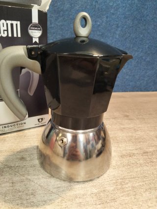 Bialetti Cafetera Moka de Inducción 6 tazas