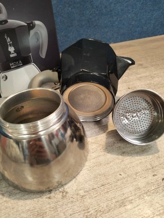 Bialetti Cafetera Moka de Inducción 6 tazas