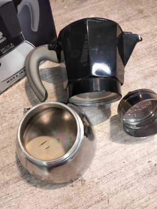 Bialetti Cafetera Moka de Inducción 6 tazas