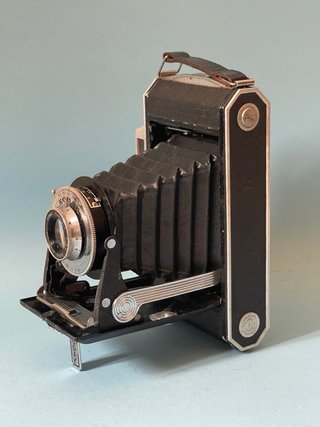 Fotocamera Kodak Modele 21 a soffietto