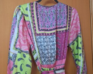 Vestido largo estampado One Size