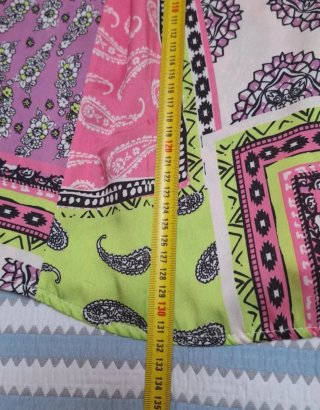 Vestido largo estampado One Size