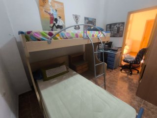 Litera tres camas madera y metal