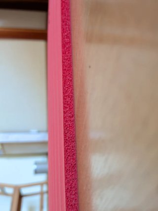 Colchoneta de yoga rosa
