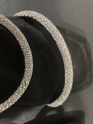 Sandalias Zara Talla 38 Brillantes
