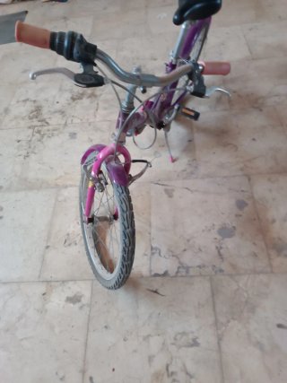 Bicicleta niña B'Twin morada
