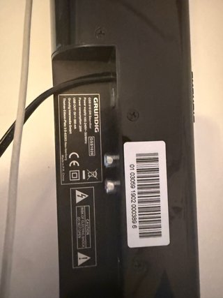 Barra sonido Grundig GSS1020 Subwoofer 2.1