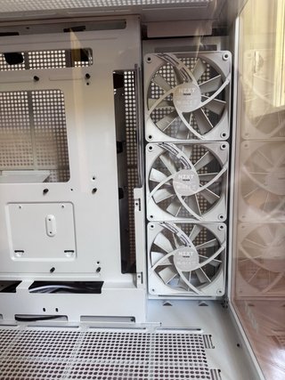 Torre PC NZXT H9 Flow Blanca