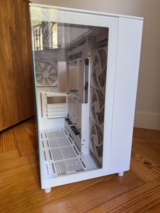 Torre PC NZXT H9 Flow Blanca