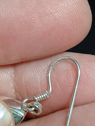 Pendientes Plata Ley Turquesa Lágrima