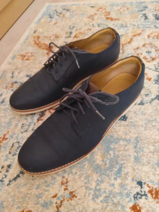 Zapatos de vestir Zara hombre azul